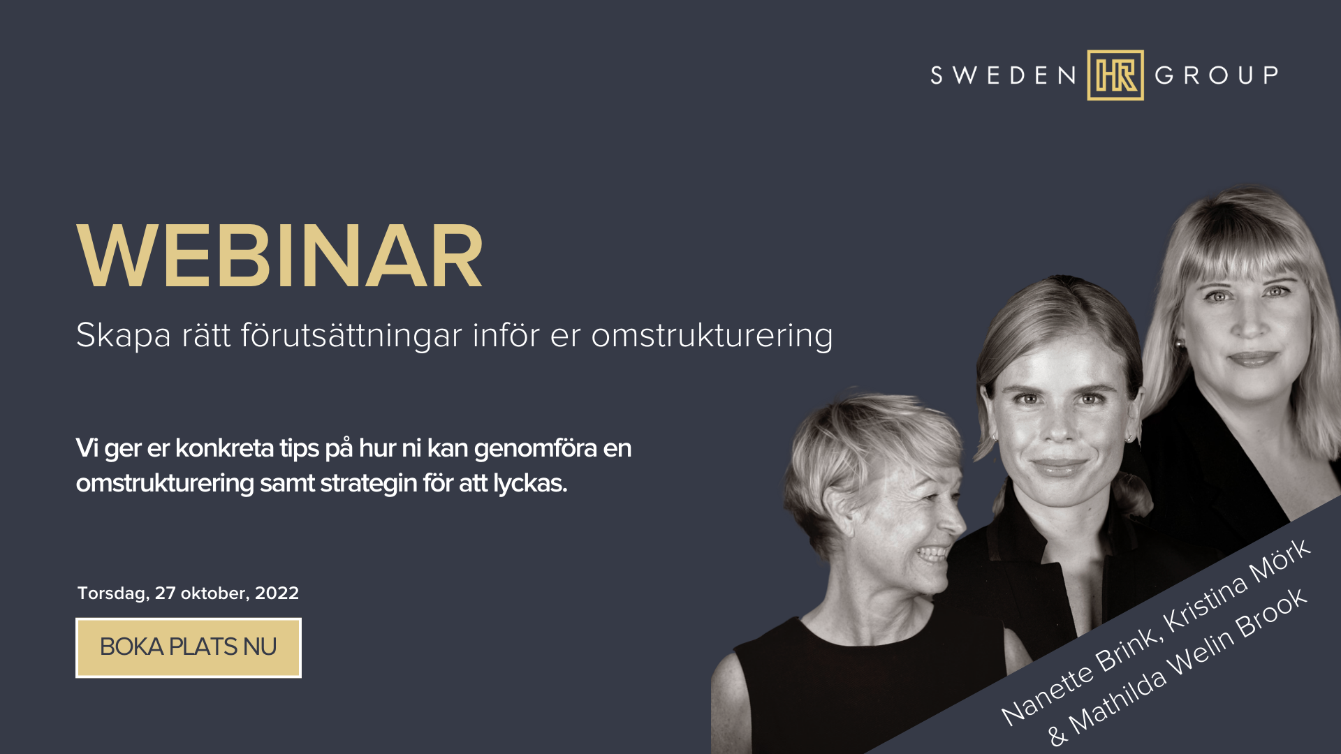 Webinar Omstrukturering