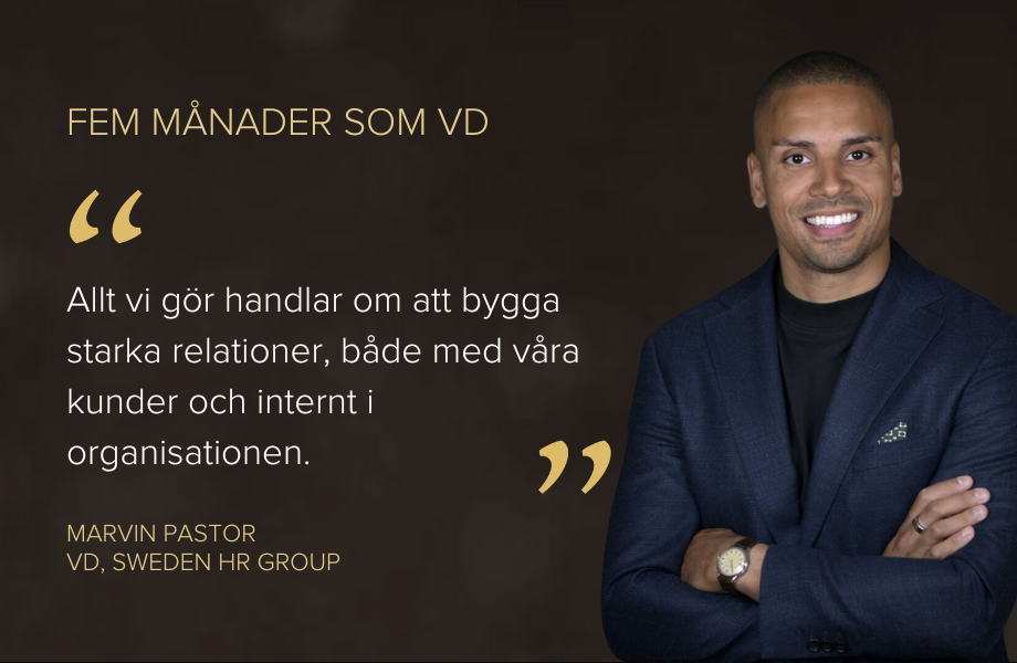 Marvin Pastor_fem månader som vd