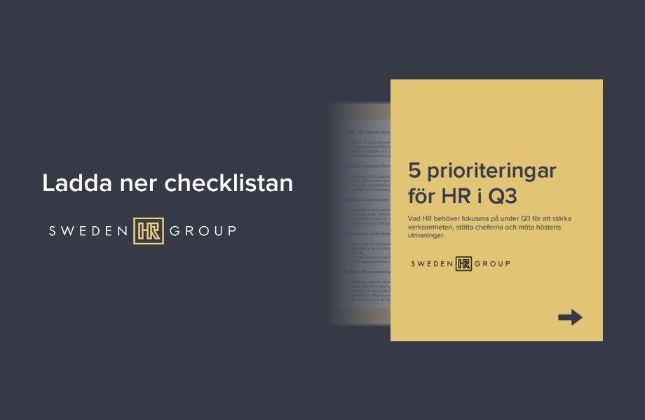 Checklista HRQ3